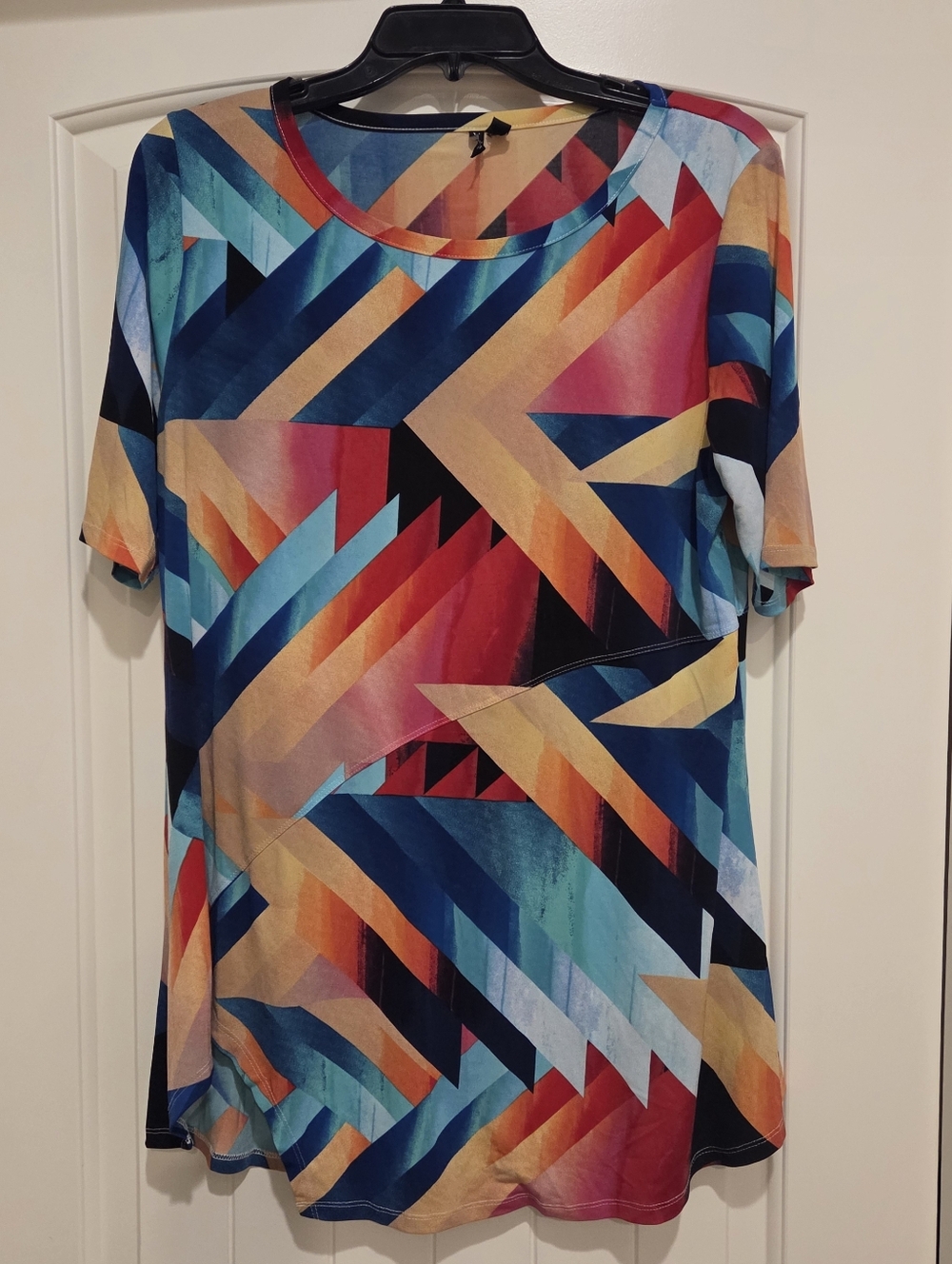 Venini Art Deco Top Blouse Tunic, L/XL